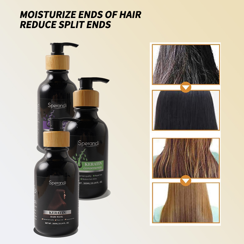 Organic Keratin Repairing Hair Shampoo A